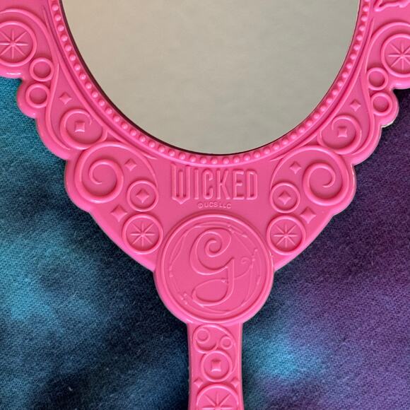 Wicked Pink and Green Double Sided Hand Mirror - Picture 5 of 8